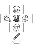 Vista previa - Manualidades / Dibujos para colorear - MANUALIDAD PARA HACER CAJAS DE HALLOWEEN - página 1