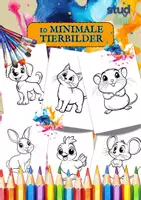 Vorschau - Mal- und Bastelvorlagen - 🎨🐹 Simple Tierbilder zum Ausmalen! - Freude am Malen - Deckblatt