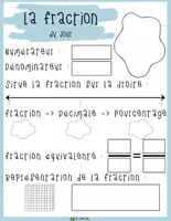 Aperçu - Feuilles d'exercices - La fraction du jour - Page de couverture