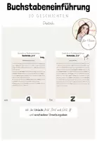 Vorschau - Präsentationen/Tafelbilder - Großes Materialpaket: Digitale Tafelbilder + Einführungstexte zur Buchstabeneinführung von A-Z (inkl. ß, Ä, Ö und Ü) - Seite 1