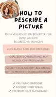 Vorschau - Merkblätter - How to describe a picture - Deckblatt