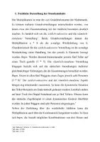 Vorschau - Stundenentwürfe - Unterrichtsentwurf (UV) Kleines Einmaleins - Seite 1