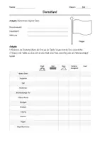 Vorschau - Arbeitsblätter - Deutschland - Internetrecherche - GoogleMaps + Lösung - Deckblatt