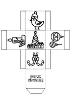 Vista previa - Manualidades / Dibujos para colorear - PACK Cajas de Manualidades: Navidad + Halloween - página 3