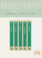 Vorschau - Anderer Materialtyp - Etiketten Maxibriefkarton DIN-A4 Sachunterricht - Deckblatt