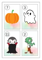 Vorschau - Arbeitsblätter - Lesespaziergang Halloween - Leserunde Klasse 1 und 2 - Seite 1
