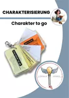 Vorschau - Arbeitsblätter - Charakter to go - Übersichtliche Sammlung - Deckblatt