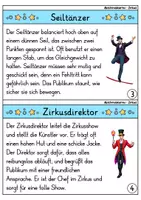 Vorschau - Arbeitsblätter - Abschreibkartei - Zirkus | Abschreibübungen | Deutsch 1. Klasse - Seite 3