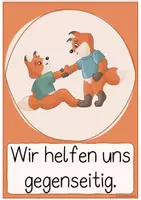 Vorschau - Poster - Fuchsklasse- Unsere Klassenregeln - Seite 1