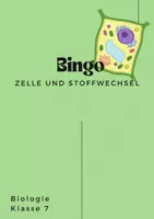 Vorschau - Spiele - Bingo: Zelle und Stoffwechsel (Bio, 7) - Deckblatt