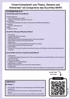Vorschau - Stundenentwürfe - Demenz und Altwerden Unterrichtsmaterial für 3-4 Stunden - Seite 1