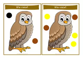 Vorschau - Mal- und Bastelvorlagen - Die Eule – Materialpaket (fächer- und schulstufenübergreifend) - Seite 3