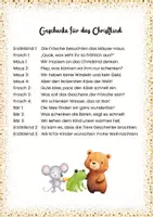 Vorschau - Text - Mini-Krippenspiel - Geschenke für das Christkind - Seite 1