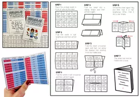 Vista previa - Refuerzo / NEE / Materiales de apoyo - IRREGULAR VERBS - Mini-book - página 1