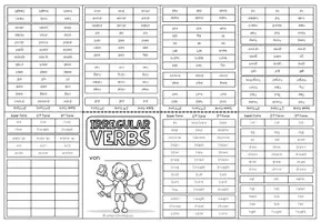Vista previa - Refuerzo / NEE / Materiales de apoyo - IRREGULAR VERBS - Mini-book - página 3