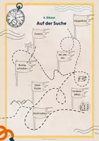 Vorschau - Stationenlernen - Diktat mit Rechtschreibfokus | Verlängern als Rechtschreibstrategie - Seite 1