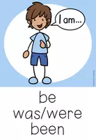 Vista previa - Tarjetas / Manipulativos - IRREGULAR VERBS - Poster/Picture Cards - página 1