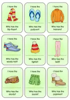 Vorschau - Spiele - Lesespiel Clothes - I have ... Who has? - Seite 2