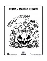 Vista previa - Elementos para la creación de materiales - Actividades de Halloween para Niños - página 2