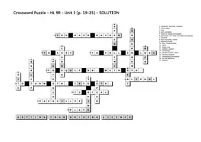 Vorschau - Arbeitsblätter - Vokabeln üben mit XWord Faltblatt u interaktiv HL 9R U1 19-25 - Seite 2