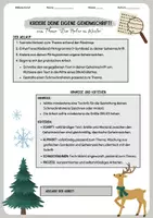 Vorschau - Unterrichtsreihen - Geheimschrift kreieren zum Thema Winter ❄️ - Seite 1