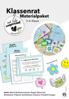 Vorschau - Arbeitsblätter - Klassenrat Materialpaket (inkl. Cliparts) - Deckblatt