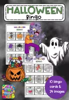 anteprima - Materiale interattivo - Halloween Vocabulary Bingo - Pagina di copertina