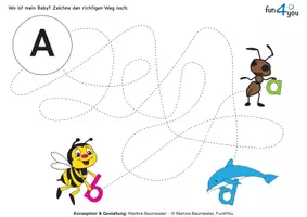 Vorschau - Arbeitsblätter - Schwungübungen mal anders... #homeschooling - Seite 1