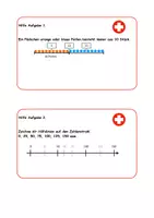 Vorschau - Arbeitsblätter - Lernkataloge Zahlenstrahl und Stellenwerttafel - Seite 1