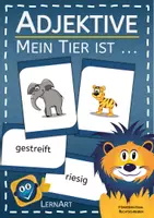 Vorschau - Spiele - Tier- und Adjektivkarten-Set zur Sprachförderung - Deckblatt