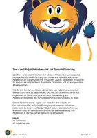Vorschau - Spiele - Tier- und Adjektivkarten-Set zur Sprachförderung - Seite 2