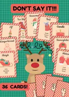 Vorschau - Spiele - DON'T SAY IT!! Christmas Edition - Deckblatt