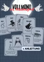 Vorschau - Spiele - Spielkarten "Wölfe bei Vollmond" mit Anleitung - Deckblatt
