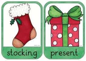 Vorschau - Bildkarten - Flashcards: Christmas - Seite 1