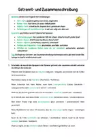 Vorschau - Arbeitsblätter - Getrennt- und Zusammenschreibung - Arbeitsblatt - Seite 3