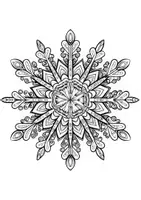 Vorschau - Arbeitsblätter - Mandalas Schneeflocken - Grundschule - Bastelvorlagen - Seite 1