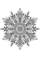 Vorschau - Arbeitsblätter - Mandalas Schneeflocken - Grundschule - Bastelvorlagen - Seite 3