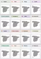 Vista previa - Hojas de trabajo - Geografía de España - Pueblos con nombres divertidos (II) - página 1