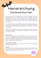 Vorschau - Spiele - Klammerkarten - Wörter lesen 2 (Gruselwörter) - Seite 1