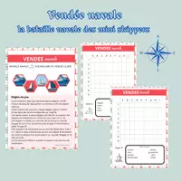 Aperçu - Jeux - Vendee navale : jeu de bataille navale - Page de couverture