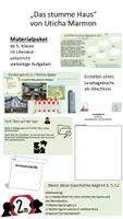 Vorschau - Unterrichtsreihen - Das stumme Haus von U. Marmon _ Materialkiste - Deckblatt