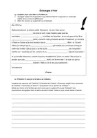 Vorschau - Arbeitsblätter - A plus 4 Échanges d'hier - Briefwechsel zwischen Voltaire und Frédéric II zur Übung des Subjonctif - Seite 1