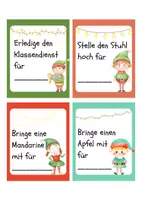 Vorschau - Aufgabenkarten - Wir Wichteln für uns (gute Taten innerhalb der Klasse) - Seite 2