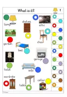 Vorschau - Spiele - Übungskarten und interaktive Übungen zum Thema "At home" - Seite 2