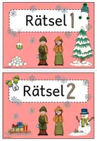Vorschau - Arbeitsblätter - Escape Room - Deutsch (Winter - Klasse 3) - Seite 2