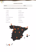 Vista previa - Hojas de trabajo - Geografía de España - Pueblos con nombres divertidos (II) - página 3