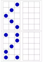 Vorschau - Fördermaterial/Inklusion - Punktemuster übertragen (Aufgabenbox, Freiarbeit) - Seite 3