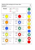 Vorschau - Spiele - Übungskarten Rechentrick: "-Zehner + Einer" ZR 20 - Seite 3