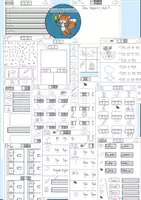 Vorschau - Arbeitsblätter - Arbeitsblätter F, f Druckschrift Wochenplan Buchstabeneinführung - Seite 2