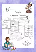 Vorschau - Arbeitsblätter - Beruf und Praktikum - Lapbook 2 Varianten - - Deckblatt